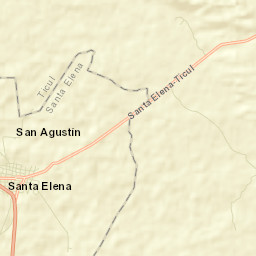 Santa Elena Street Map