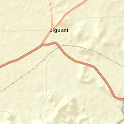 Jiguaní Street Map