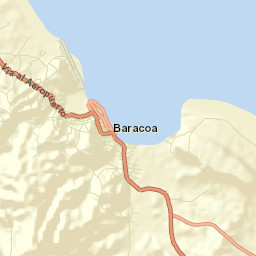Baracoa Street Map