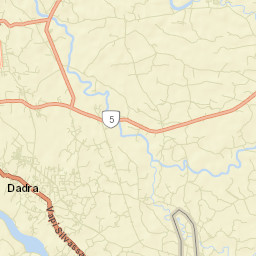 Dadra Street Map
