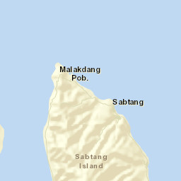 Sabtang Street Map