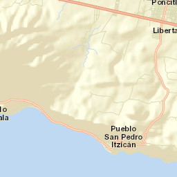 San Pedro Itzicán Street Map