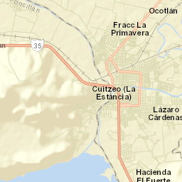 Ocotlán Jalisco Street Map