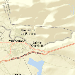 La Ribera Street Map