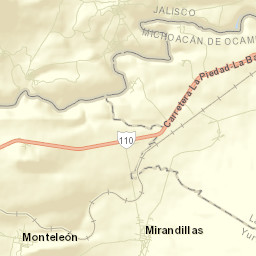 Monteleón Street Map