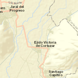 Jaral del Progreso Street Map