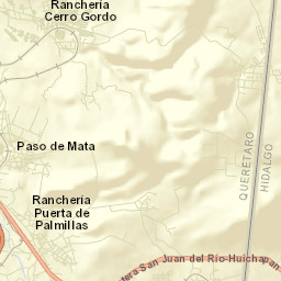 Paso de Mata Street Map