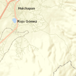 Huichapan Street Map
