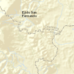 La Colonia Guadalupe Street Map