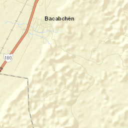 Bacabchén Street Map