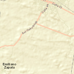 Emiliano Zapata Street Map