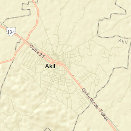 Akil Street Map