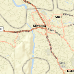 Silvassa Street Map
