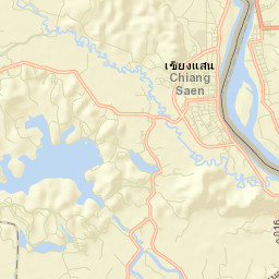Chiang Saen Street Map