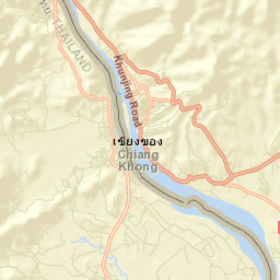 Ban Houayxay Street Map