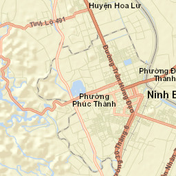 Ninh Bình Street Map