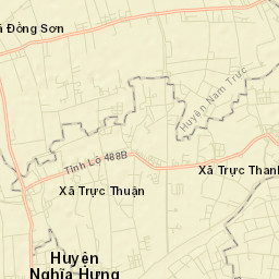 Huyện Trực Ninh Street Map