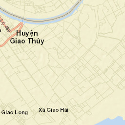 Huyện Giao Thủy Street Map