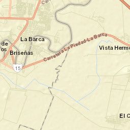 El Capulín Street Map