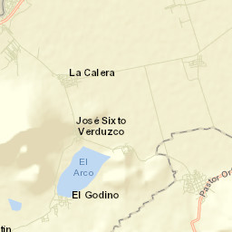 La Calera (Nacimientos) Street Map
