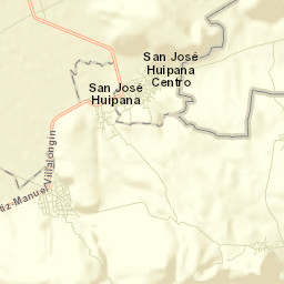 Las Letras Street Map