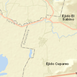 Cupareo Street Map