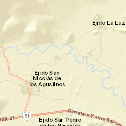 Santo Tomás Huatzindeo Street Map