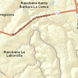 San Pedro Denxhi Centro Street Map