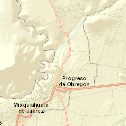 Mixquiahuala de Juarez Street Map