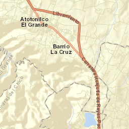 Atotonilco el Grande Street Map