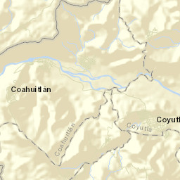 Coahuitlán Street Map