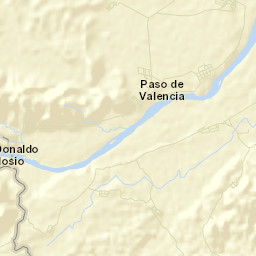 Paso de Valencia Street Map