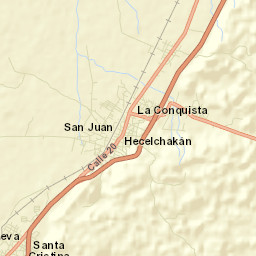 Hecelchakán Street Map