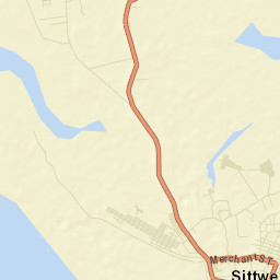 Sittwe Street Map