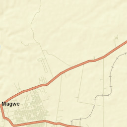 Magway Street Map