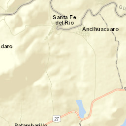 Ansihuacuaro Street Map