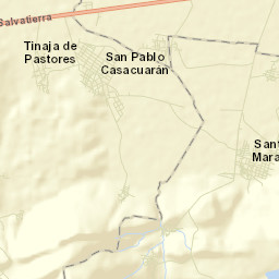Santiago Maravatío Street Map