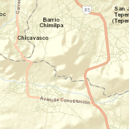 Chicavasco Street Map