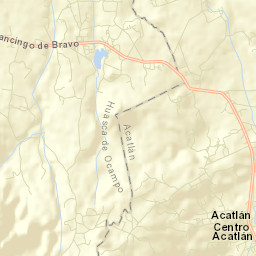 Acatlán Street Map