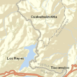 Los Reyes Street Map
