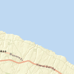 Honoka‘a Street Map
