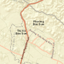 Bỉm Sơn Street Map