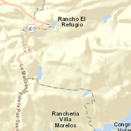 El Refugio Jalisco Street Map