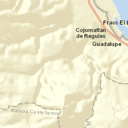 Cojumatlán de Régules Street Map