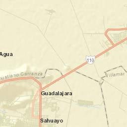 Fraccionamiento San Miguel Street Map