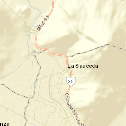 La Sauceda Street Map