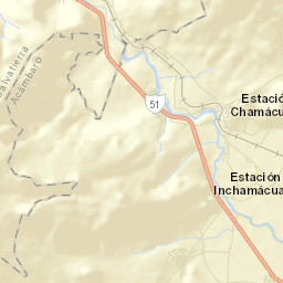 Chamácuaro Street Map