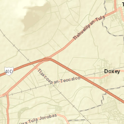 Residencial Arboledas Street Map