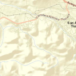 San Agustín Tlaxiaca Street Map
