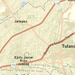 San Nicolás el Chico Street Map